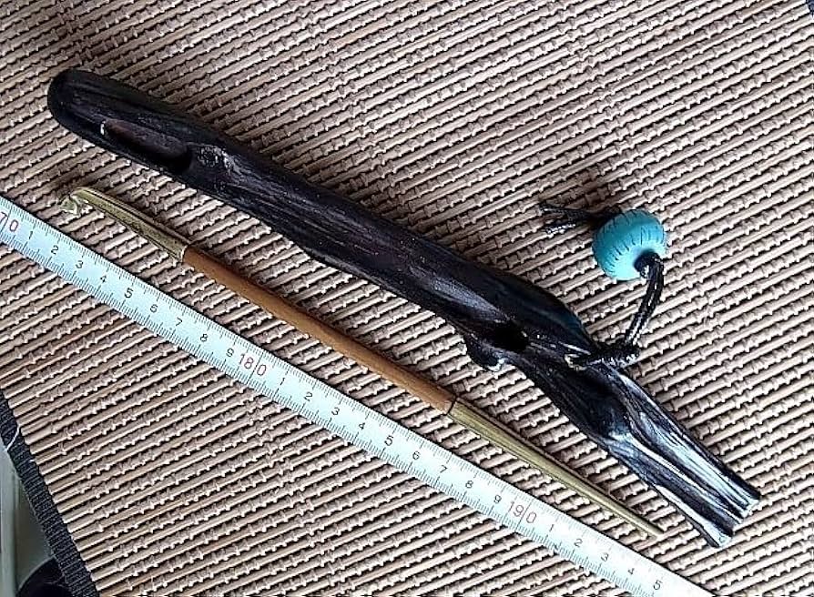 Amazon.co.jp: 4-80煙草入 喫煙具 海松 黒珊瑚 煙管筒 キセル